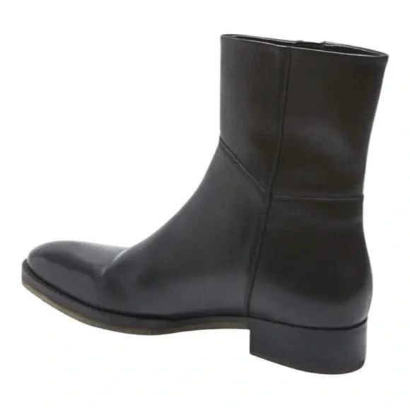 Free People Women's Luna Ankle Boots Black Leather Size EU 37.5 / US 7.5 M NIB - Picture 7 of 15